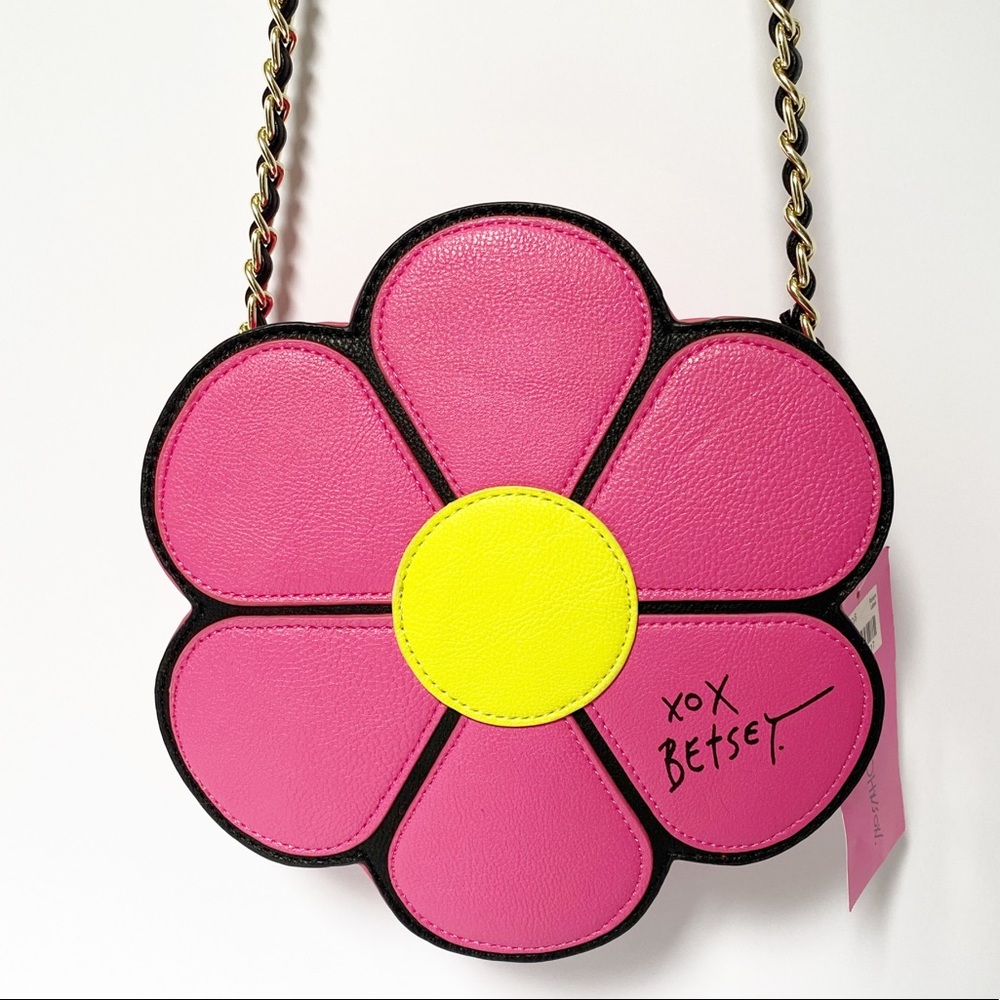 Betsey Johnson Crossbody Flower Purse